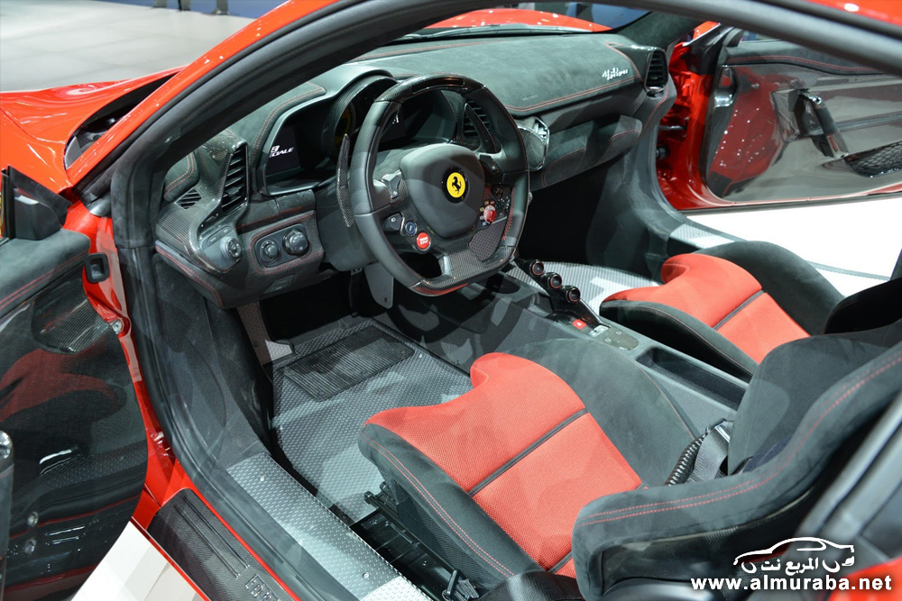 فيراري 458 النسخة الخاصة ذات الـ 597 حصان تكشف نفسها في معرض فرانكفورت Ferrari 458 Speciale 34